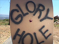 Deep glory hole 